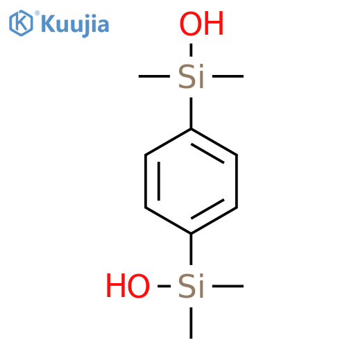 1,4-Bis(hydroxydimethylsilyl)benzene structure