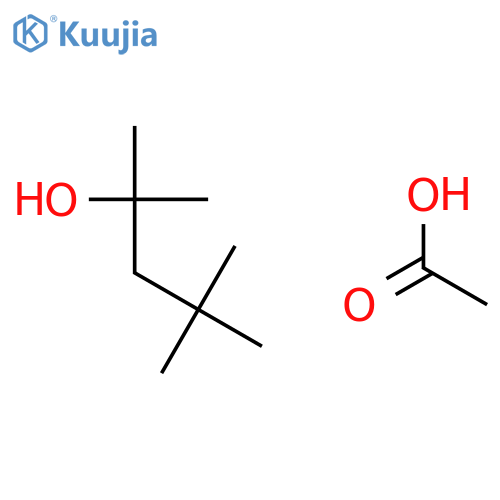 2-Pentanol, 2,4,4-trimethyl-, acetate structure