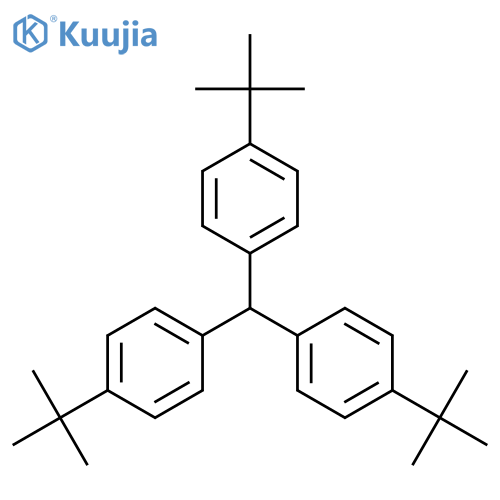 Benzene, 1,1',1''-methylidynetris[4-(1,1-dimethylethyl)- structure