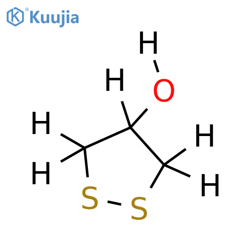 1,2-Dithia-4-hydroxypentan structure