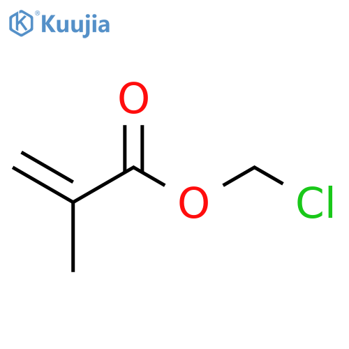 2-Propenoic acid,2-methyl-, chloromethyl ester structure