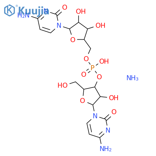 Cytidine, cytidylyl-(3'®5')-, monoammonium salt (8CI,9CI) structure