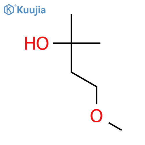 4-methoxy-2-methylbutan-2-ol structure