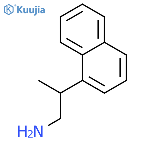 2-(naphthalen-1-yl)propan-1-amine structure