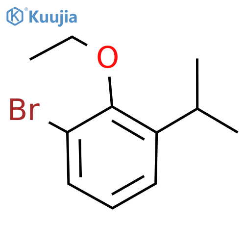 1-Bromo-2-ethoxy-3-isopropylbenzene structure