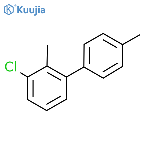 3-Chloro-2,4'-dimethyl-1,1'-biphenyl structure