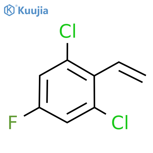 1,3-Dichloro-5-fluoro-2-vinylbenzene structure