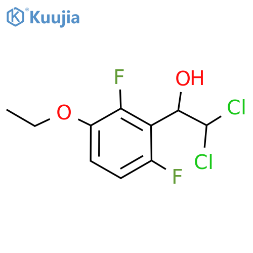 2,2-Dichloro-1-(3-ethoxy-2,6-difluorophenyl)ethanol structure