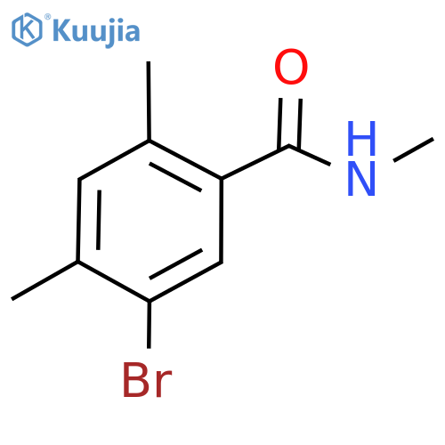 5-Bromo-N,2,4-trimethylbenzamide structure