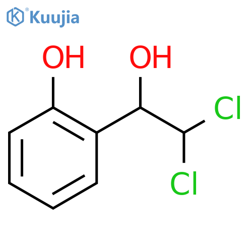 2-(2,2-Dichloro-1-hydroxyethyl)phenol structure