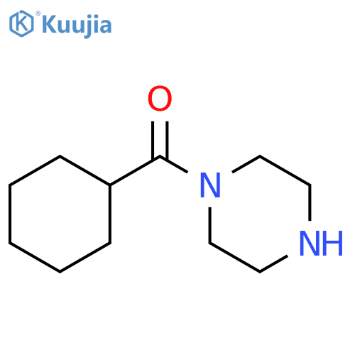 1-cyclohexanecarbonylpiperazine structure