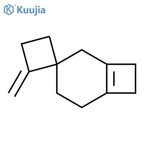 Spiro[bicyclo[4.2.0]oct-1(6)-ene-3,1'-cyclobutane], 2'-methylene- structure