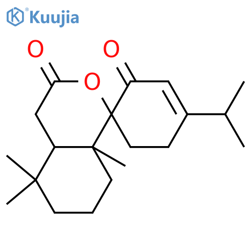 8-Oxo-7,8-seco-13-abieten-7,9-olide; (ent-9β)-form structure