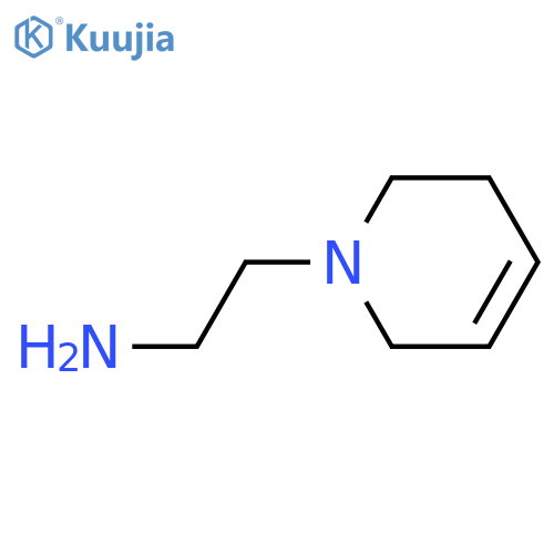 2-(1,2,3,6-tetrahydropyridin-1-yl)ethan-1-amine structure