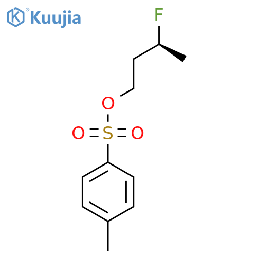 (3S)-3-fluorobutyl 4-methylbenzene-1-sulfonate structure