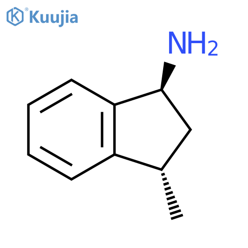 (1S,3S)-3-methyl-2,3-dihydro-1H-inden-1-amine structure