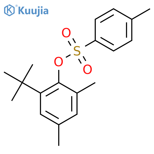 2-Tert-butyl-4,6-dimethylphenyl 4-methylbenzene-1-sulfonate structure