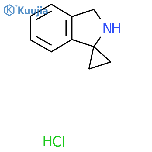 2',3'-dihydrospirocyclopropane-1,1'-isoindole hydrochloride structure