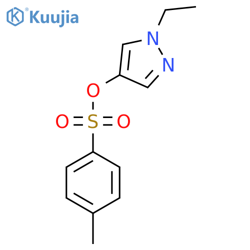1-ethyl-1H-pyrazol-4-yl 4-methylbenzene-1-sulfonate structure