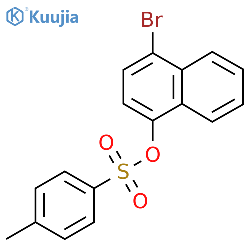 4-Bromonaphthalen-1-yl 4-methylbenzene-1-sulfonate structure
