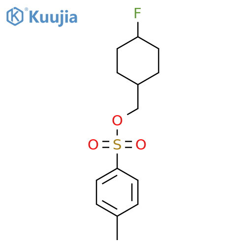(4-Fluorocyclohexyl)methyl 4-methylbenzene-1-sulfonate structure