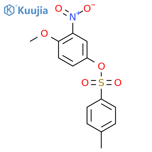 4-Methoxy-3-nitrophenyl 4-methylbenzene-1-sulfonate structure