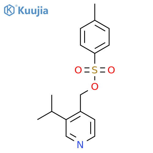 [3-(Propan-2-yl)pyridin-4-yl]methyl 4-methylbenzene-1-sulfonate structure