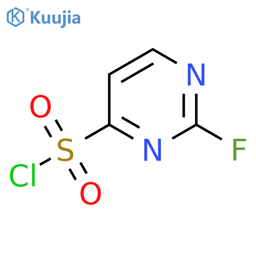 2-Fluoropyrimidine-4-sulfonyl chloride structure