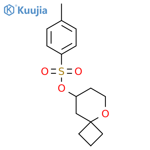 5-Oxaspiro[3.5]nonan-8-yl 4-methylbenzene-1-sulfonate structure