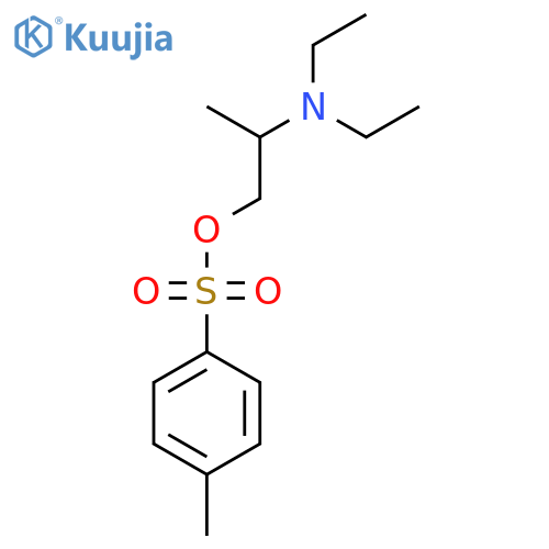 2-(Diethylamino)propyl 4-methylbenzene-1-sulfonate structure
