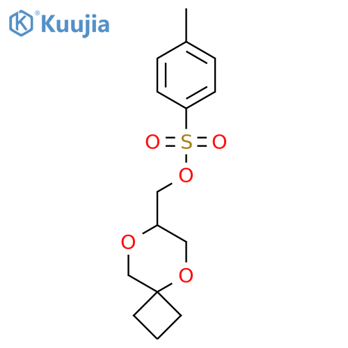 {5,8-Dioxaspiro[3.5]nonan-7-yl}methyl 4-methylbenzene-1-sulfonate structure