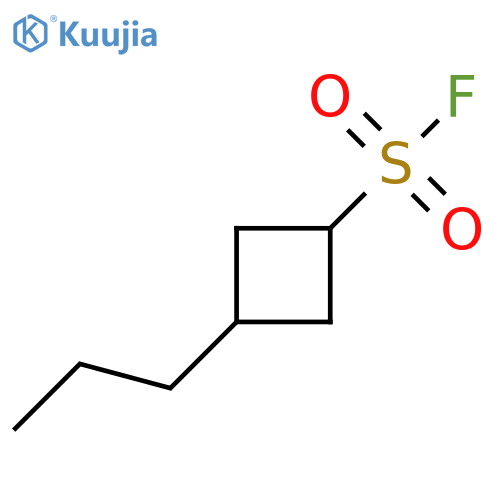 3-Propylcyclobutane-1-sulfonyl fluoride structure