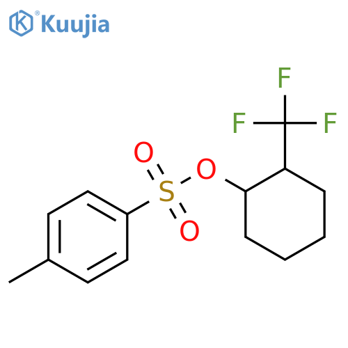 2-(Trifluoromethyl)cyclohexyl 4-methylbenzene-1-sulfonate structure