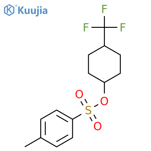 4-(Trifluoromethyl)cyclohexyl 4-methylbenzene-1-sulfonate structure