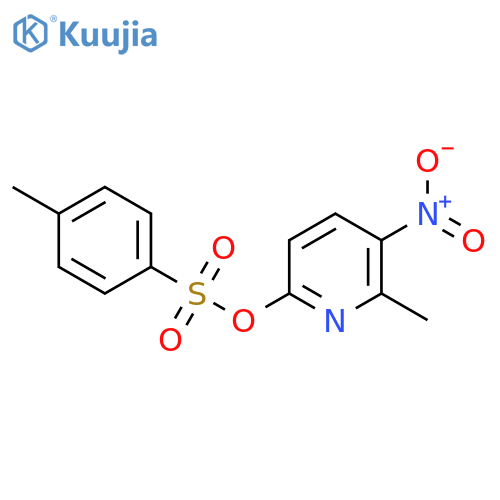 6-Methyl-5-nitropyridin-2-yl 4-methylbenzene-1-sulfonate structure