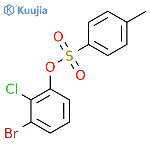 3-Bromo-2-chlorophenyl 4-methylbenzene-1-sulfonate structure