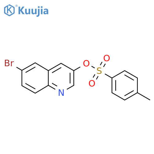 6-Bromoquinolin-3-yl 4-methylbenzene-1-sulfonate structure