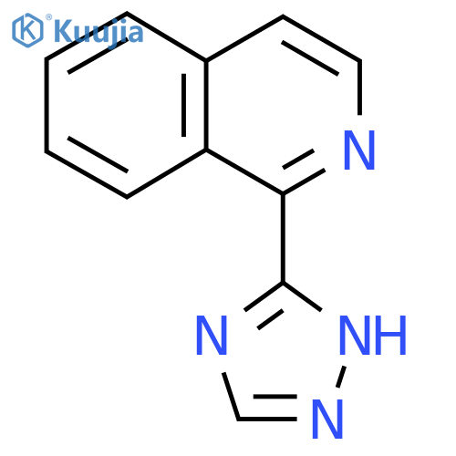 5-(1-Isoquinolinyl)-1H-1,2,4-triazole structure
