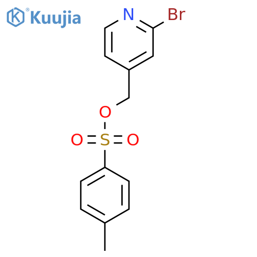 (2-Bromopyridin-4-yl)methyl 4-methylbenzene-1-sulfonate structure