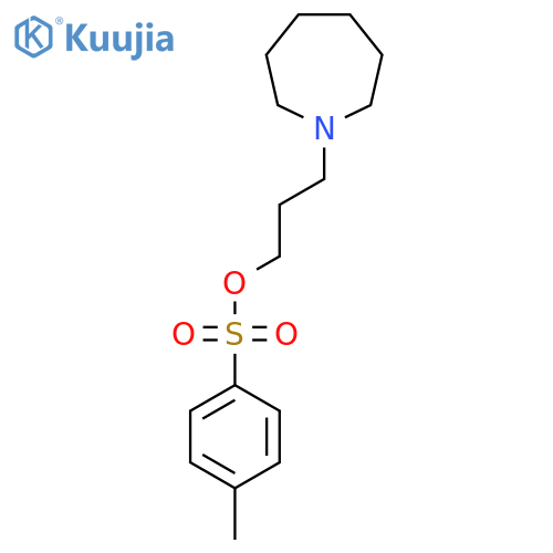 3-(Azepan-1-yl)propyl 4-methylbenzene-1-sulfonate structure