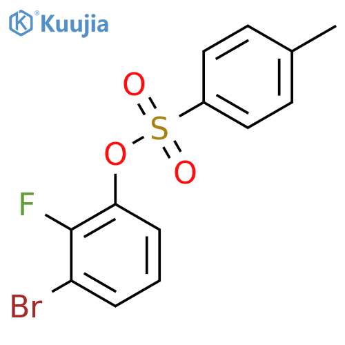 3-Bromo-2-fluorophenyl 4-methylbenzene-1-sulfonate structure