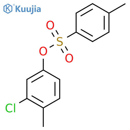 3-Chloro-4-methylphenyl 4-methylbenzene-1-sulfonate structure