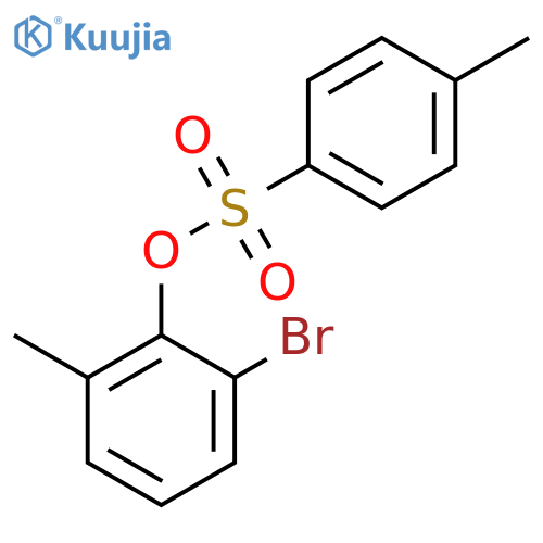 2-Bromo-6-methylphenyl 4-methylbenzene-1-sulfonate structure