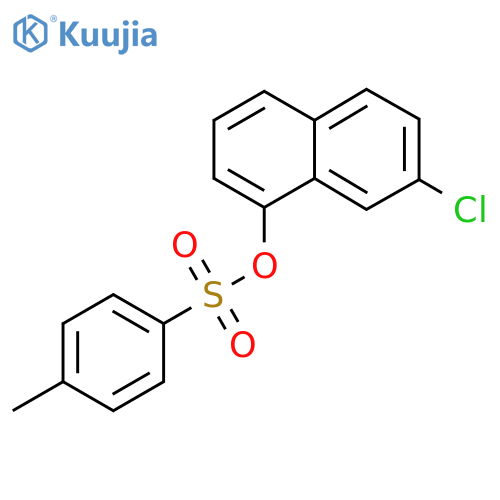 7-Chloronaphthalen-1-yl 4-methylbenzene-1-sulfonate structure