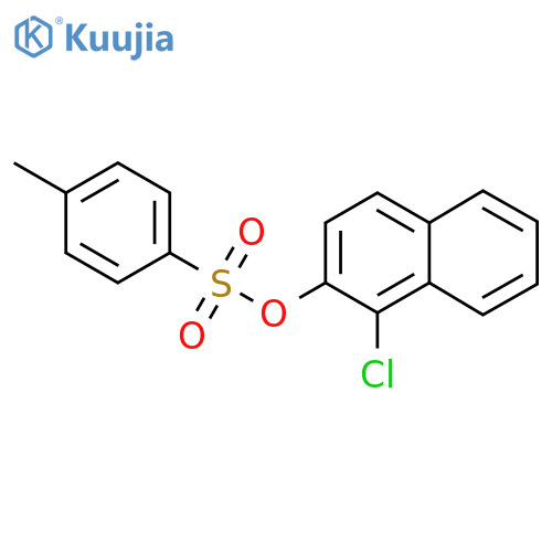 1-Chloronaphthalen-2-yl 4-methylbenzene-1-sulfonate structure