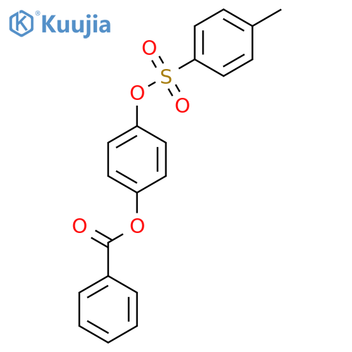 4-[(4-Methylbenzenesulfonyl)oxy]phenyl benzoate structure
