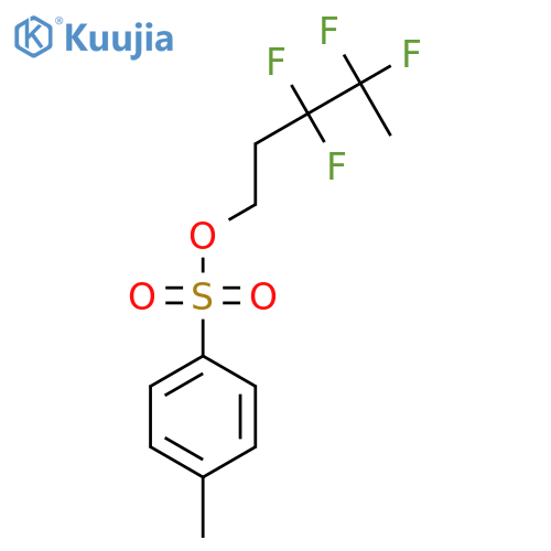 3,3,4,4-Tetrafluoropentyl 4-methylbenzene-1-sulfonate structure