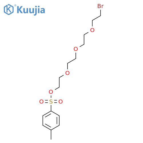 2-{2-[2-(2-Bromoethoxy)ethoxy]ethoxy}ethyl 4-methylbenzene-1-sulfonate structure