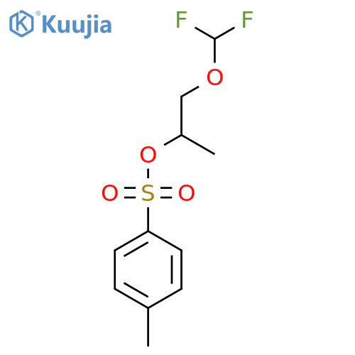 1-(Difluoromethoxy)propan-2-yl 4-methylbenzene-1-sulfonate structure