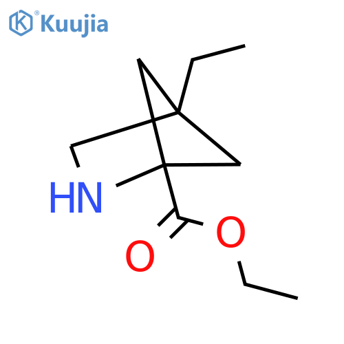 Ethyl 4-ethyl-2-azabicyclo[2.1.1]hexane-1-carboxylate structure